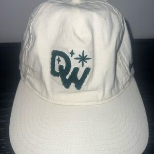 Cream Cap with Embroidered Logo